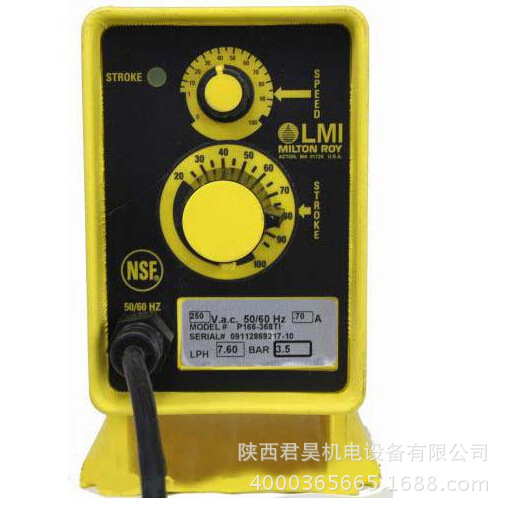 美国米顿罗LMI电磁驱动计量加药泵 电磁隔膜泵原装现货