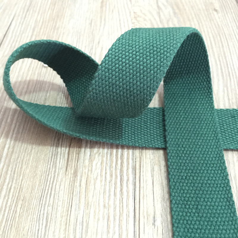 Puro algodón de poliéster completo con cuentas engrosada bolsa de lona de color sólido liso bolsas de cinta de color negro fábrica al por mayor en stock