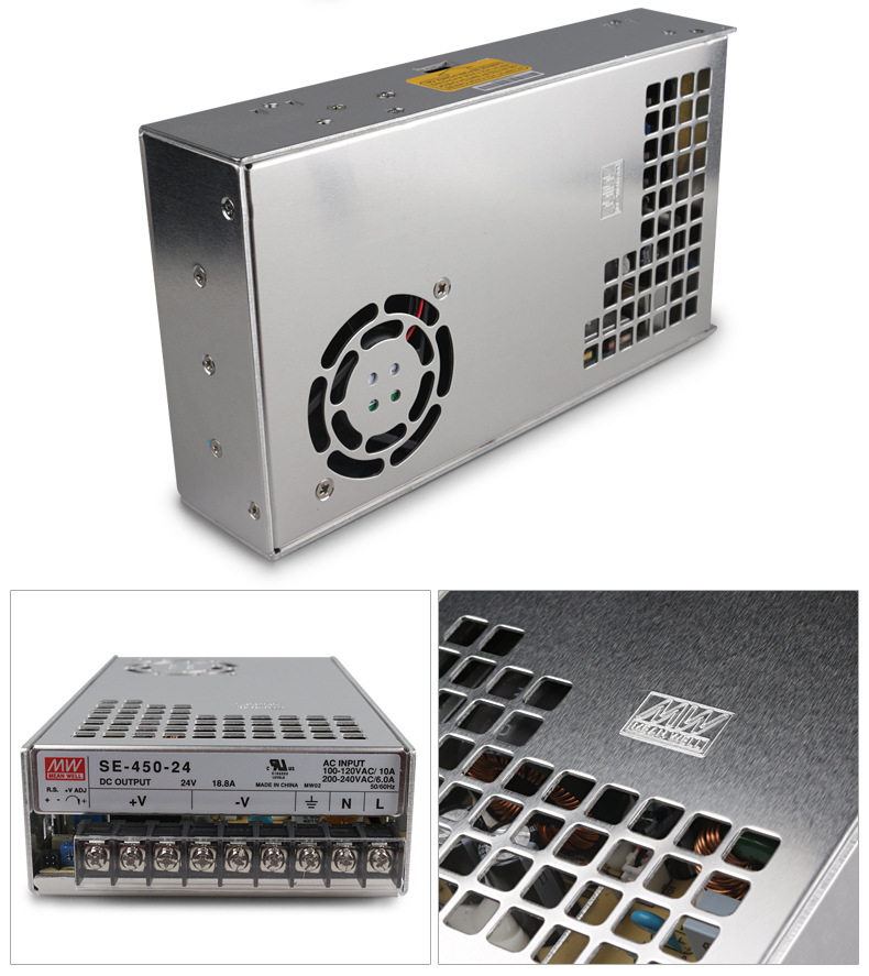 ԭװ̨��MEAN WELL��γ���ص�Դ SE-450-24 450W 24V 18.8A �ֻ�