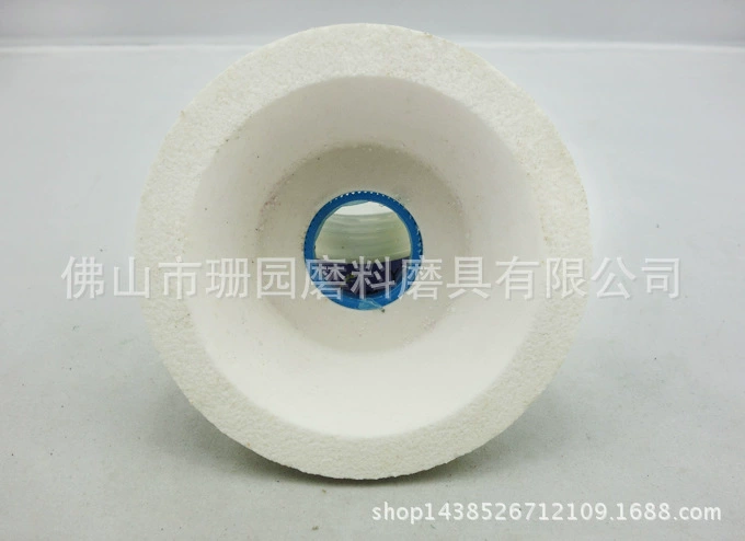 Прямой завод Белый корундовый шлифовальный круг/шлифовальный круг чаши/формованный керамический белый шлифовальный круг WA125 * 45*32