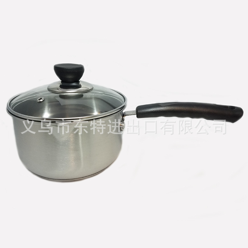 Stainless steel spout, thickened milk pot, mini pot for cooking noodles, non-stick hot milk pot, induction cooker, gas universal detail image 5