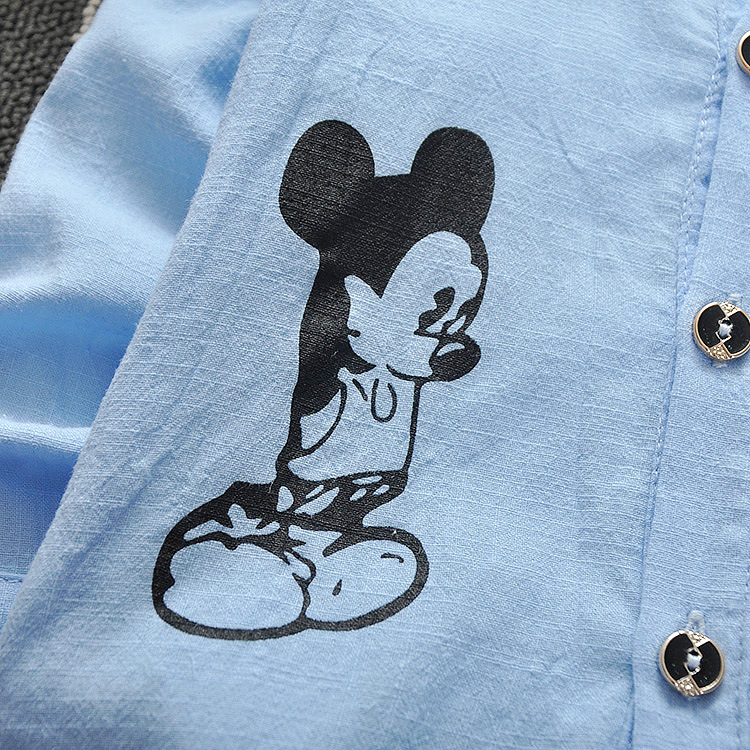 Chemise garcon à manche longue - Ref 2075820 Image 10