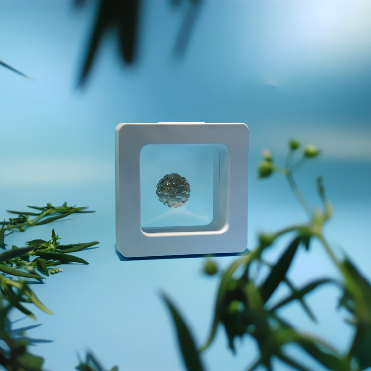 微小新品悬浮盒50*50mm徽章盒纪念币盒铜币盒五金盒创意盒时尚