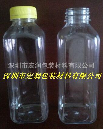 供应PET食品饮料瓶  塑料芒果汁瓶  鲜炸果汁瓶