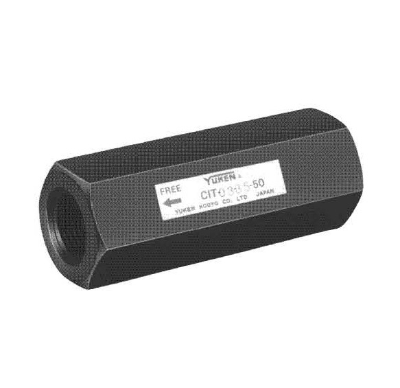 YUKEN,榆次油研,直通单向阀,CIT-03-04-50