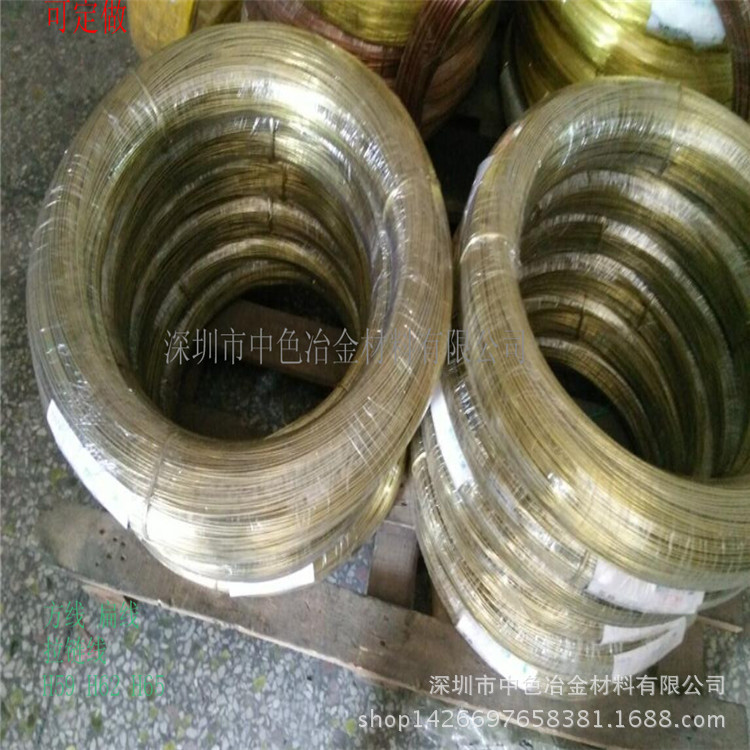 环保H65黄铜线 厂家直销T2退火紫铜线 1.0手工铜线 黄铜棒