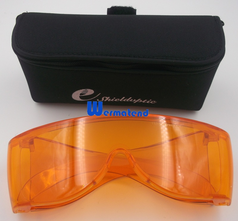 三倍频YAG激光器Ar离子激光器准分子激光器防护眼镜355nm,441nm