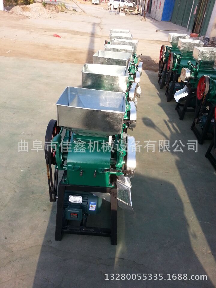 衡阳 拉斯对辊挤扁机 大豆挤扁机