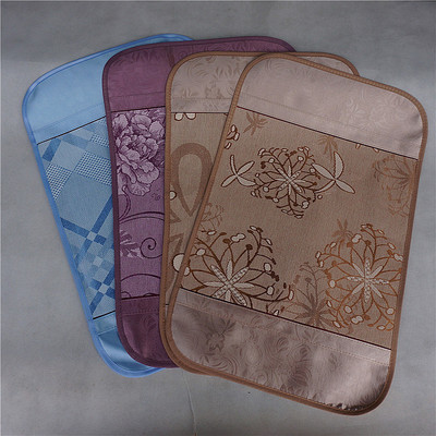 夏天涼席枕頭套 單人信封式冰絲枕套 提花藤枕席竹枕片廠家直銷