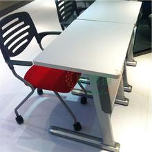 简约现代铝合金脚架学生培训室智慧室课培训桌长条会议台桌