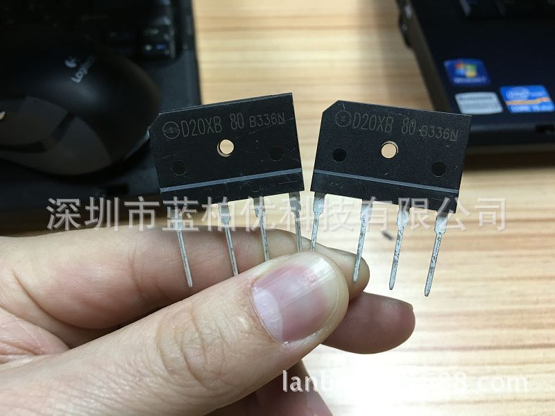 全系列 直插 插件整流桥堆 D20XB80 20A 800V SIP-4 扁桥堆 现货