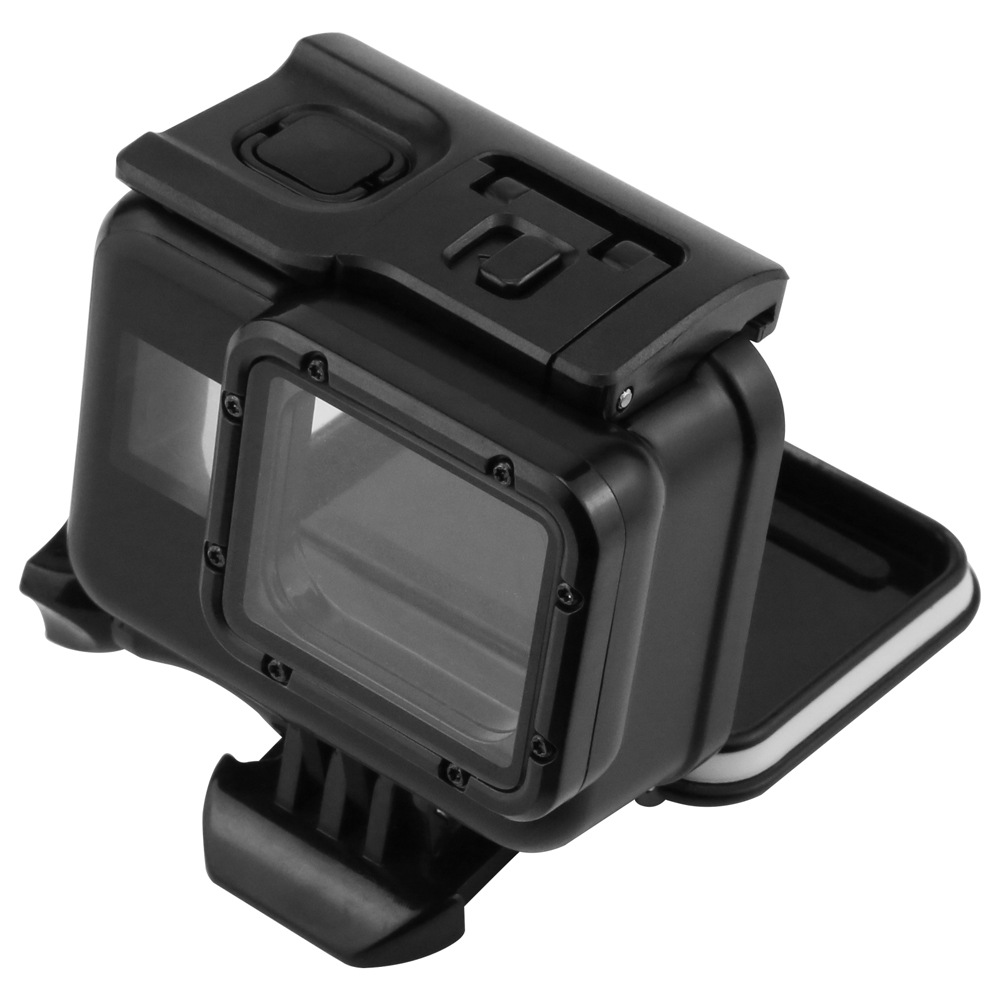 hicollie Waterproof Case for GoPro Hero 7 Black Hero 5//6 2019 Accessories Housing Case Diving Protective Housing Shell 40 Meter for Go Pro Hero7 Hero6 Hero5 Action Camera with Bracket-Black