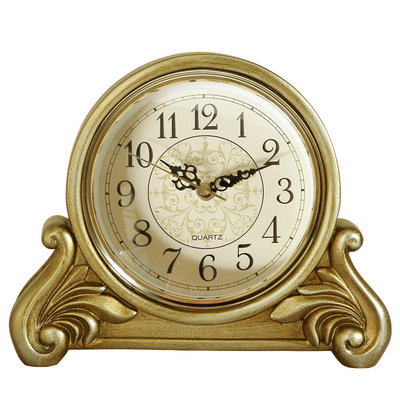 高级时钟/欧式复古客厅/卧室家具饰品台钟静音钟表T1101|ru