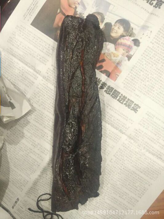 包邮湖南腊肉湘西烟熏肉黑腊肉农家自制土特产咸肉500g|ru