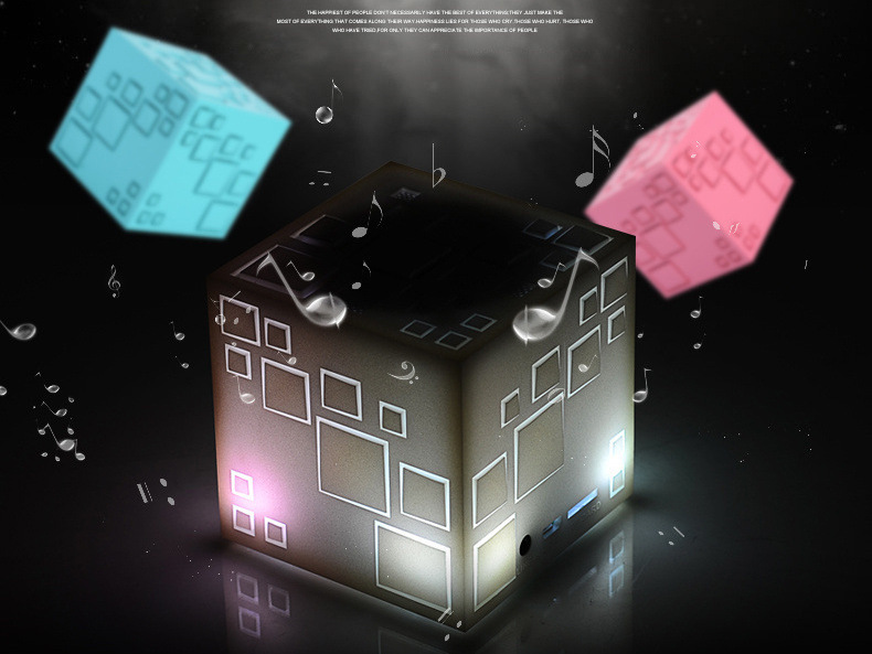 Enceinte sans fil Bluetooth Rubik s Cube 4.0 - Ref 3425524 Image 3