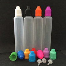 60毫升新款独角兽油瓶 注油瓶60ml 大容量笔形瓶长长的瓶子
