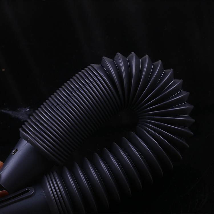 新款烘鞋机排气管PE塑料四空伸缩塑料管 厂家供应