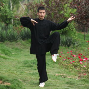 Tai chi kung fu clothing training suit for men and women Taifu performance costume pure cotton martial arts Taifu