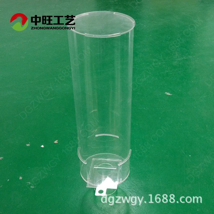 超市杂粮分配器 透明亚克力杂粮桶 圆柱形有机玻璃糖果展示桶