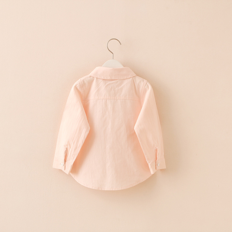 Chemise fille à manche longue - Ref 2085019 Image 13