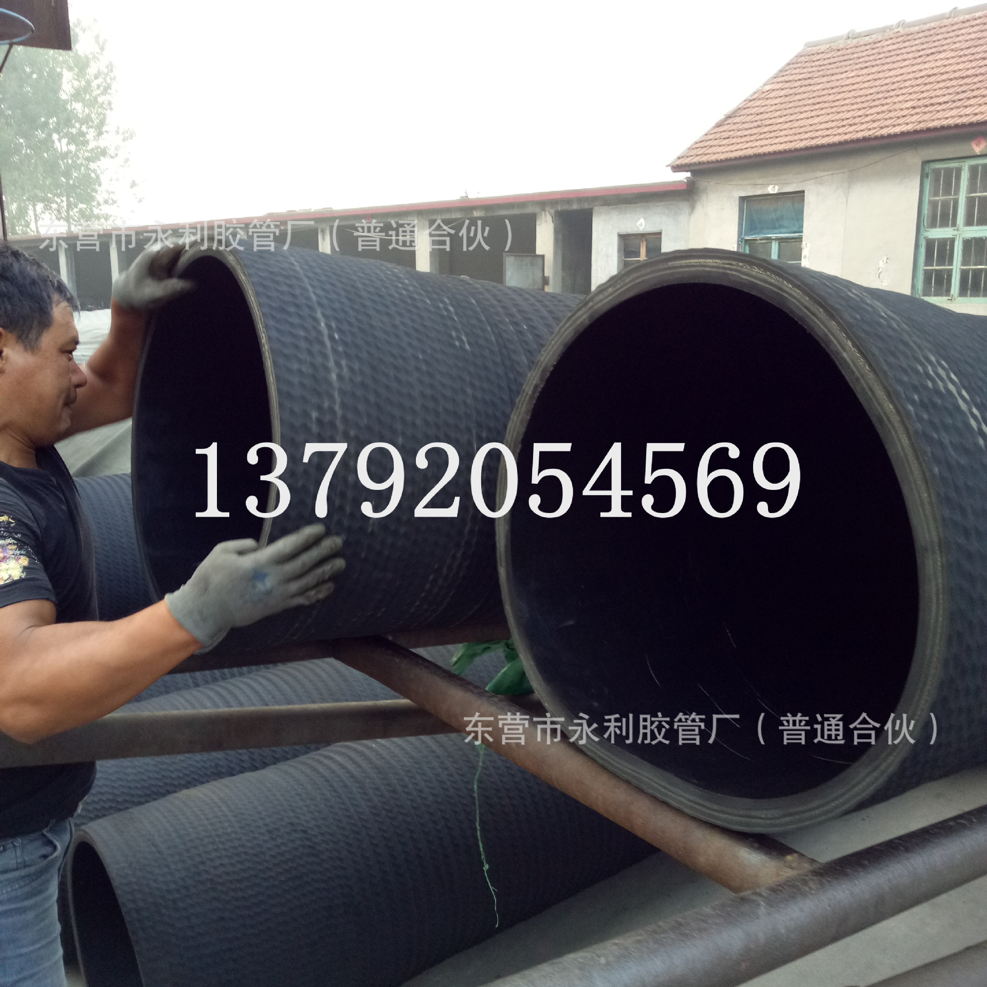 吸排水 清淤排污耐磨钢丝管  防汛抗旱 排涝专用橡胶管钢丝吸排管