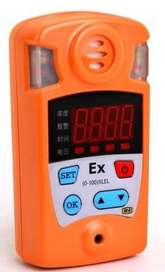 二系列 袖珍式可燃性气体检测报警仪 （LED）AJB-II 可燃气体检测