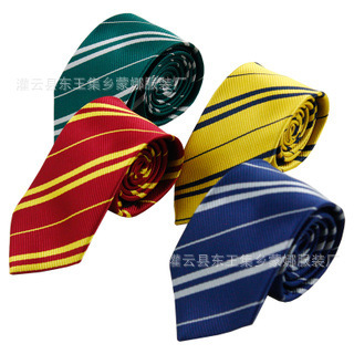 Wholesale Student Tie Sci-Fi Film College Style Four-Color Campus Tie