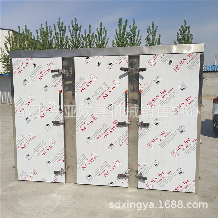 供应不锈钢蒸房馒头蒸房蒸箱蒸柜方圆馒头生产线