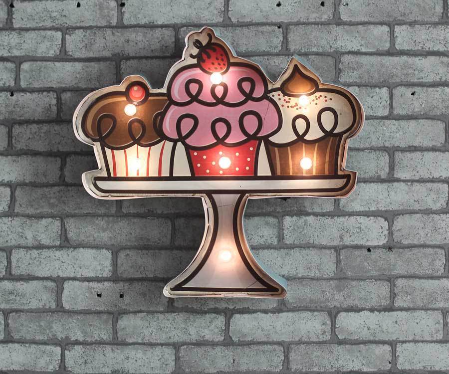 美式创意墙面装饰箭头指示牌led灯牌壁饰FML