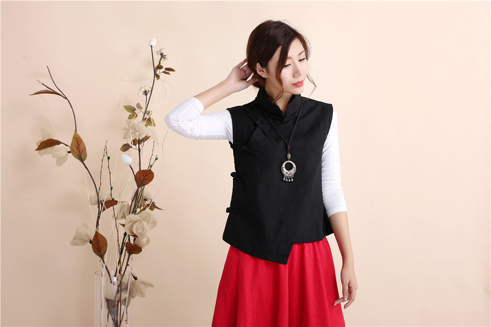 Gilet femme MA FAN TISSU en Chanvre - Ref 3316987 Image 49