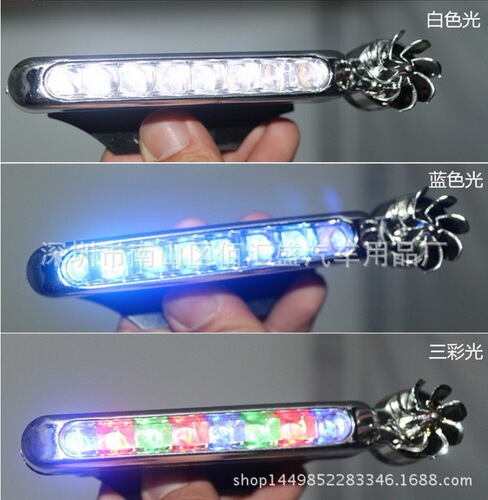 Car daytime running lights, LED wind powered daytime running lights, wind running lights, head auxiliary lights, decorative wind powered lanterns