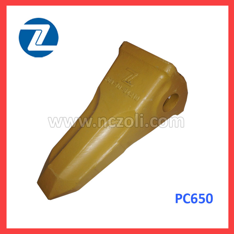 小松挖掘机配件 PC650RC 开山 岩石 斗齿 蜡模工艺  厂家批发