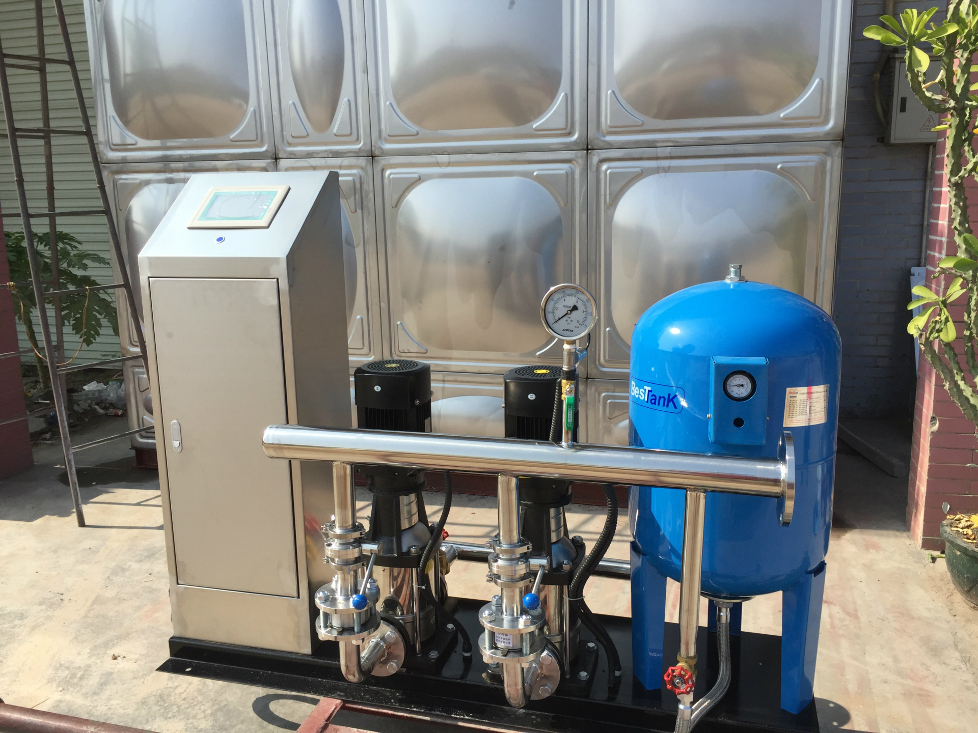 湛江茂名厂家直销无负压供水 变频给水设备