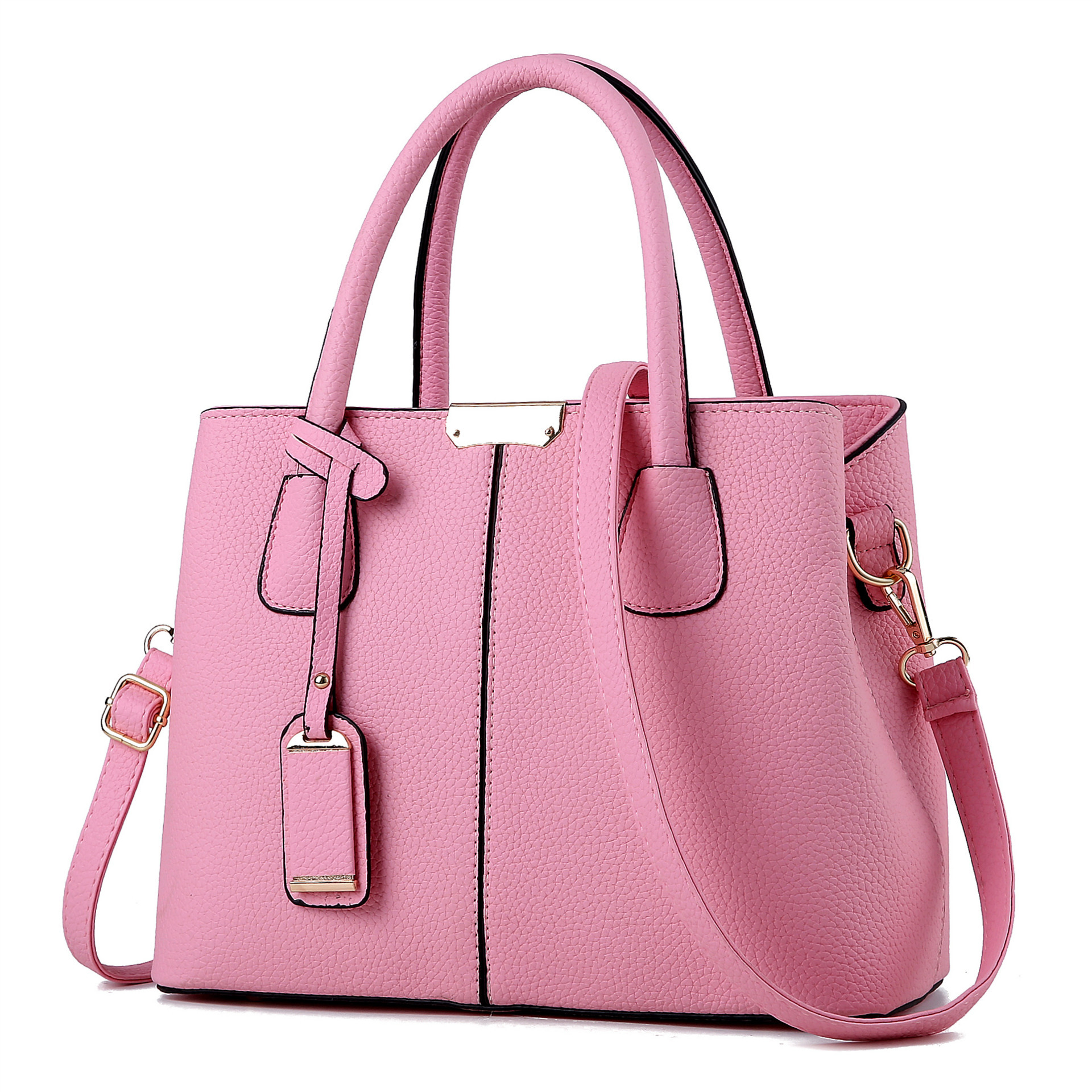 2021 spring Korean version of the new women's bag simple fashion handbag trend shoulder bag Messenger bag one generation