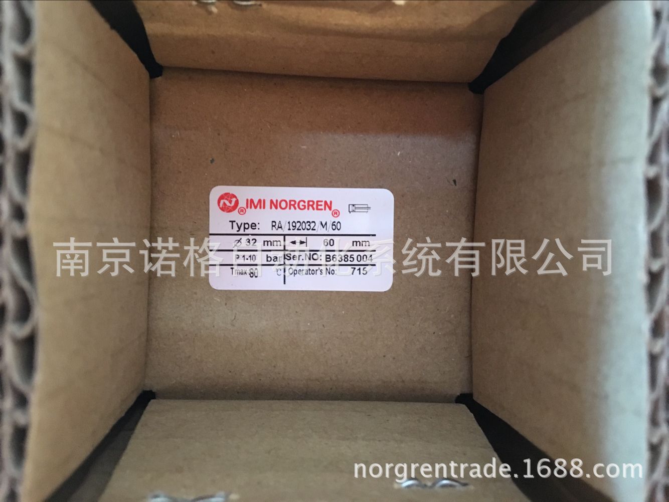 IMI NORGREN 诺冠气缸RA/192032/M/60 一级代理原装正品
