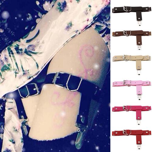 Factory direct sales new Japanese and Korean Harajuku punk gothic leg ring street dance performance fun and sexy leg ring garter
