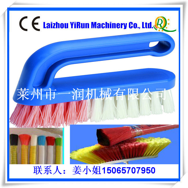 一润机械出产聚脂拉丝机组  定做PET毛刷丝扫把丝拔丝生产设备