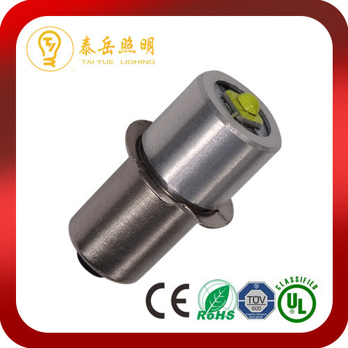 supply P13.5S Foot LED Bulb Flashlight led bulb,Atomic foot led bulb,direct deal