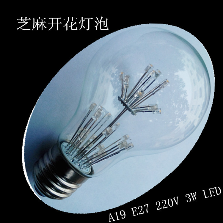 A19 E27 220V 3W LED
