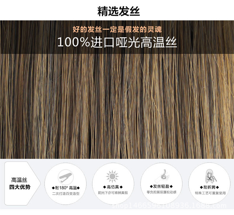 Perruque Long cheveux raides - Ref 2609018 Image 10