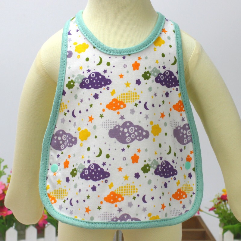Foreign trade OEM custom cross adjustable baby multi-function bib bib saliva towel vest new style