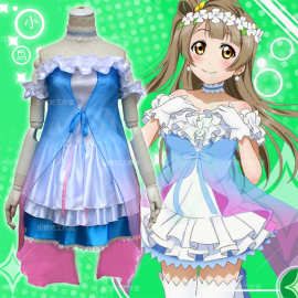 梦想之门 蓝纱款 渐变色 Love Live! 南小鸟打歌服 cosplay服装