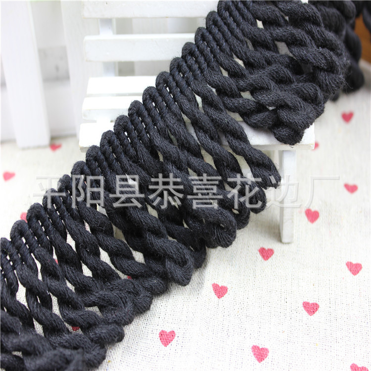 6公分涤棉排须绳