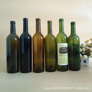 �S�ҹ���750ml ��ɫ���� ī�Gɫ�t��ƿ͸����ɫ�t��ƿ�ҾӔ[�bƿ