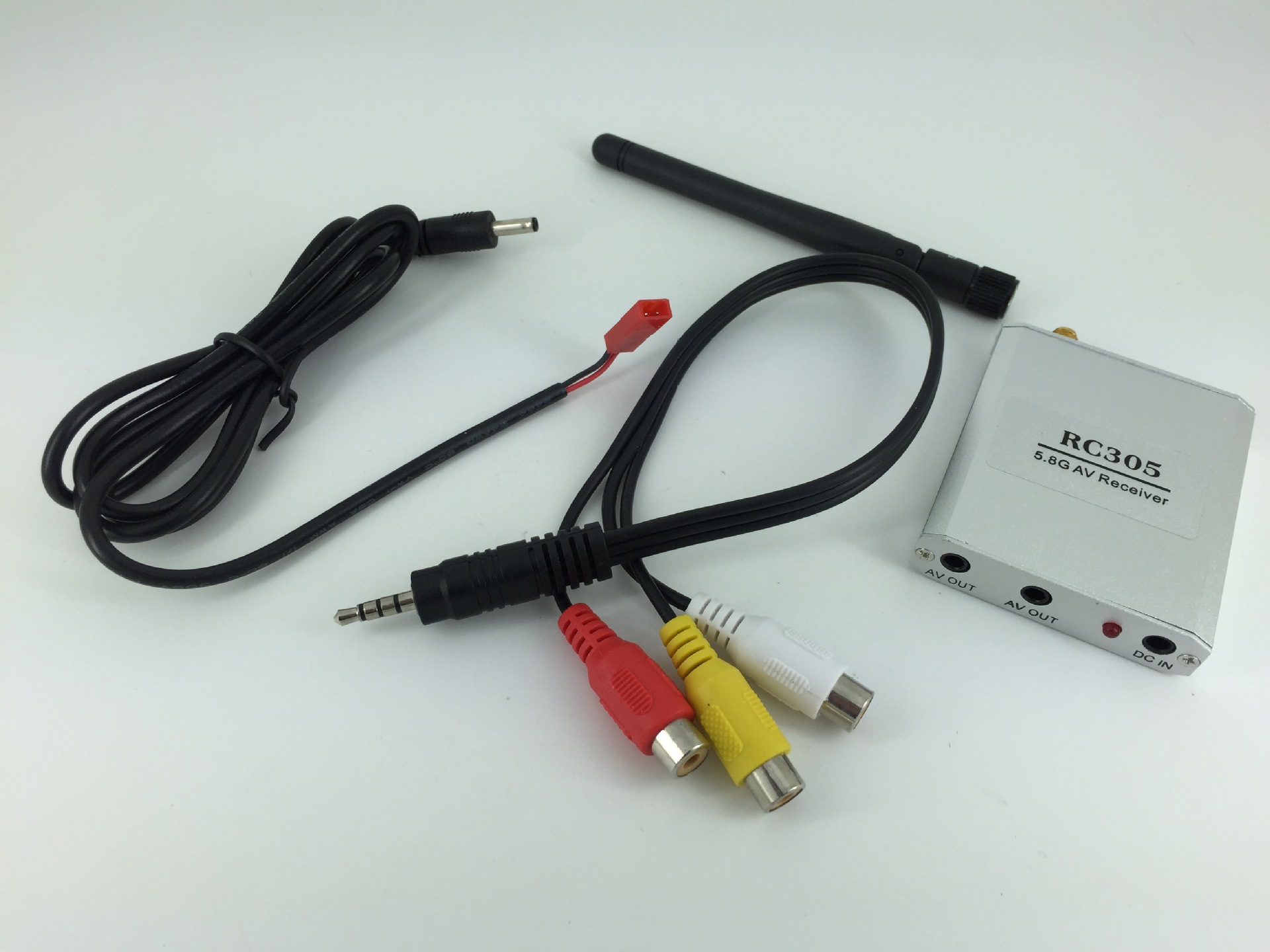 RC305无线音视频FPV第一视角航拍高清图传接收机150mA 5.8G