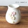 Ceramics, flowerpot flower-shaped, plant lamp, handmade