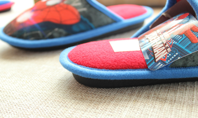 Pantoufles enfants en suède pour hiver - semelle autre - Ref 1008647 Image 13