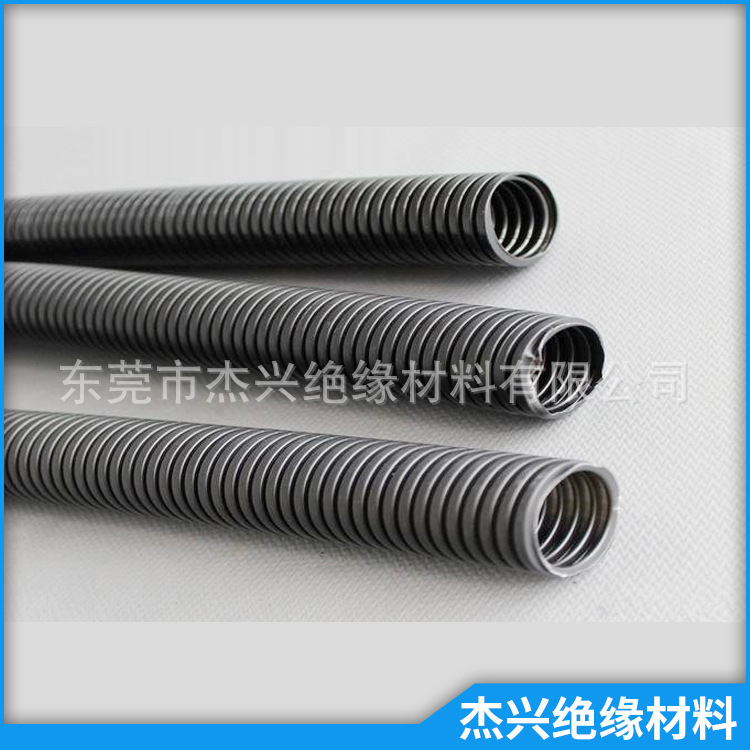 厂家供应 pp阻燃塑料波纹管pvc波纹管环保双壁阻燃套管可来样制造