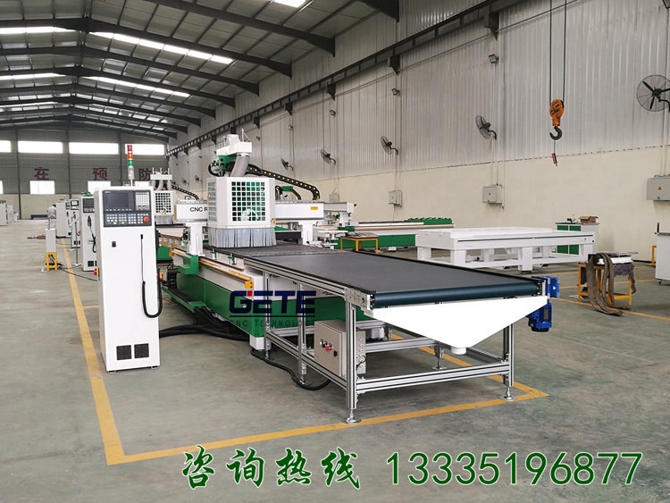 木工加工中心+排钻+自动上下料 (3)