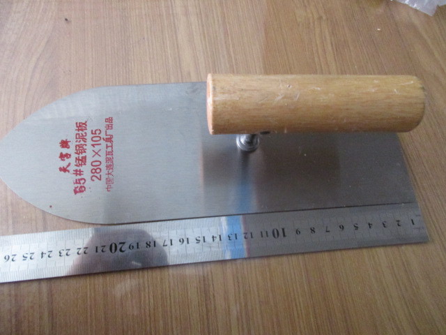 支持混批独梁加厚精尖抹 匠作工具抹泥刀 填缝刮刀泥沫子平抹子